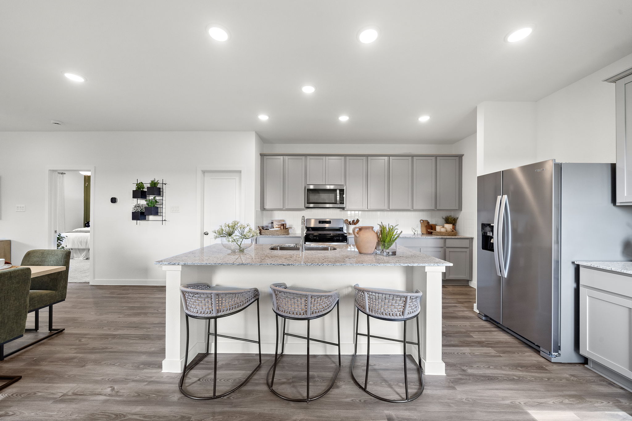 Spacious kitchens at Heights at San Gabriel